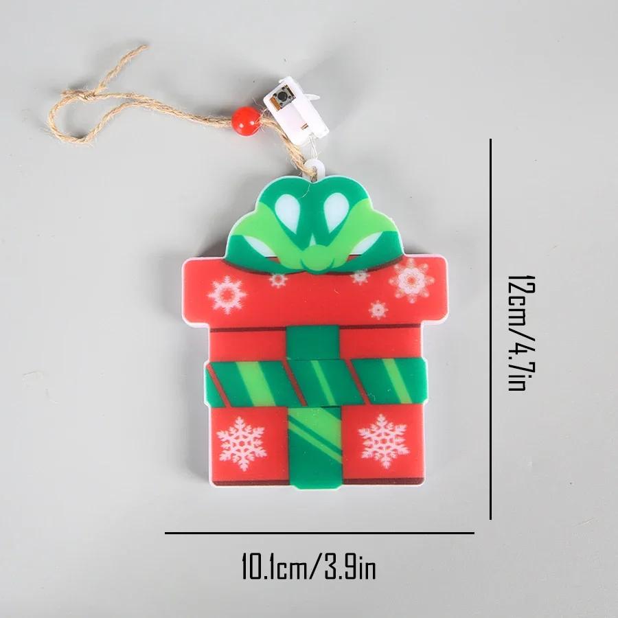 

Рождественская елка, оконная лампа, подвесное украшение, Санта-Клаус, украшения, огни, звезда, снеговик, внутренние огни, наружное украшение для елки