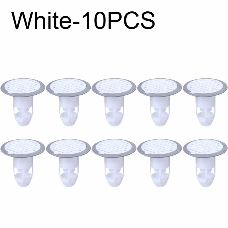 1-10PCSBath Shower Floor Drain StrainerCover Plug Trap Silicone Anti-odor Sink Bathroom Water Filter Insect Prevention Deodorant