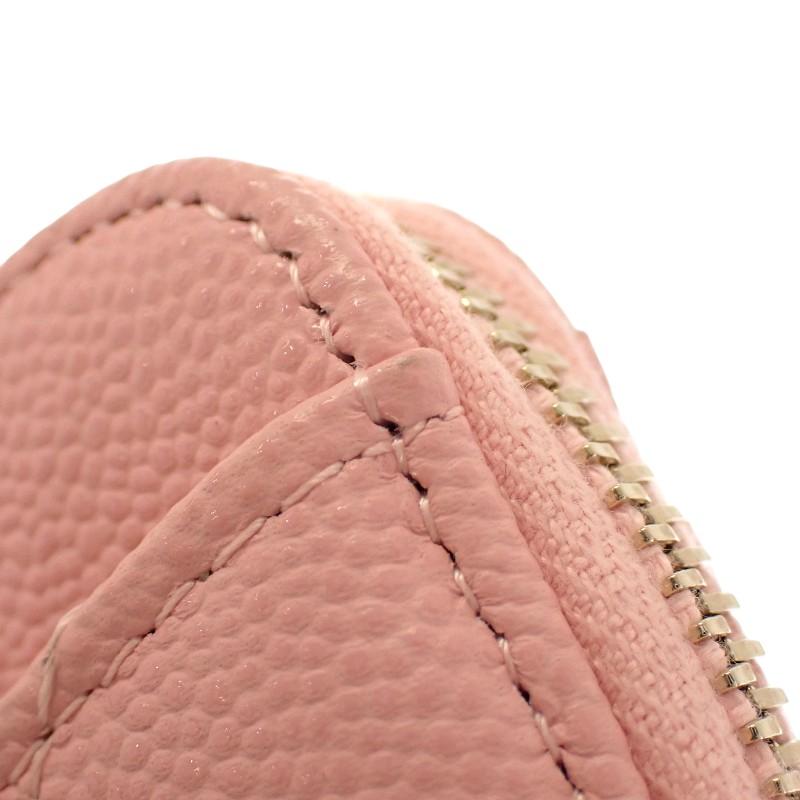 Chanel AP2061_B10583_U2360 Coin Case Pink Caviar Skin Women
