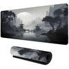 Chinese Purple Fantasy Mountain Tree Desk Mat NonSlip Large Gaming Mouse Pad Waterproof Keyboard Pad for Home Office Decor