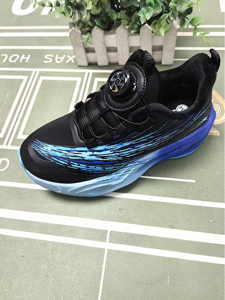 

Annabelle Children s 2025 Winter Collection: Boys Sports and Running Cotton Shoes for Middle & Big Kids 38 синій/чорний