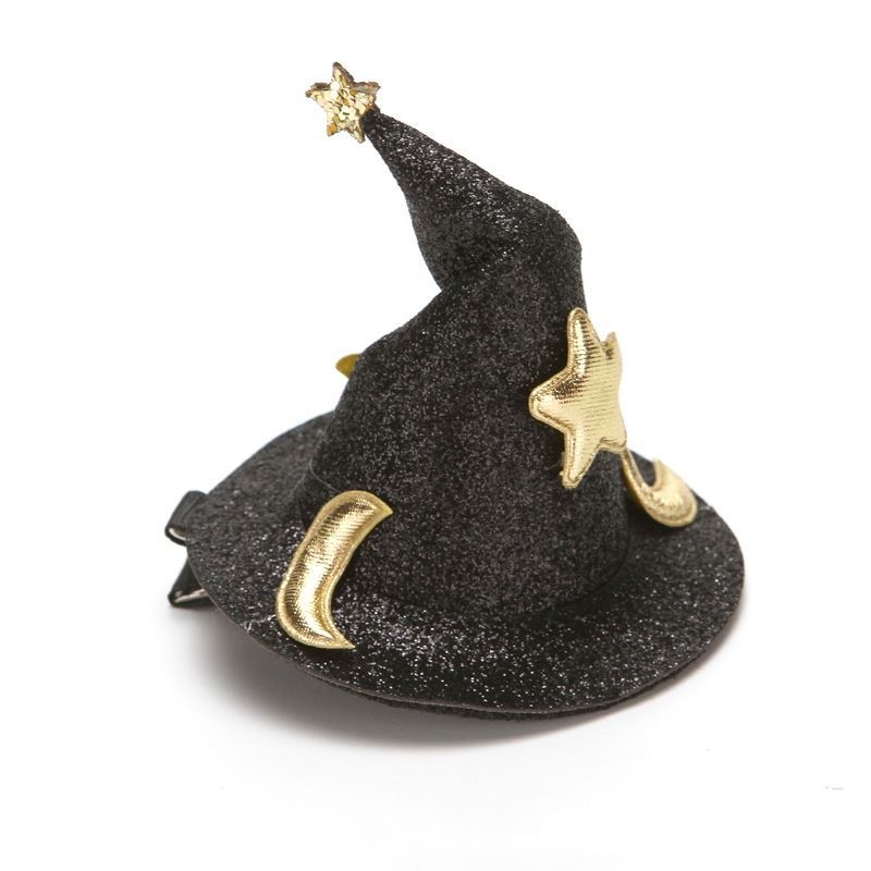 Halloween Headwear Witch Hat Hair Clip Cute and Funny Party Headwear