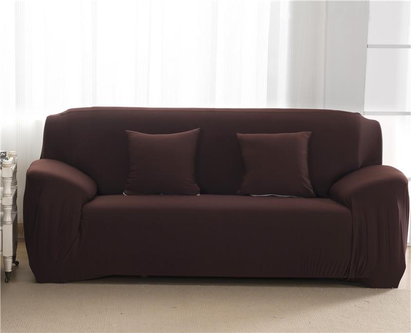 1 Stück elastische Sofabezüge für Wohnzimmer, einfarbig, Spandex, Schnitt-Eckbezüge, Couch-Abdeckung, L-Form, Sie müssen 2 Stück Abdeckung kaufen