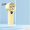 USB Rechargeable Fan Handheld Mini Fan, Portable Cooling with Charging, Quiet Brushless Motor Powerful Airflow for Desk, Outdoor & On-the-Go Use
