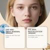 Tag Nacht Hautpflege Set Straffende Feuchtigkeitsspendende & Hautbarriere Reparatur Creme Straffende Aufhellende Gesichts-Peeling Nährende Augenpflege Kombi