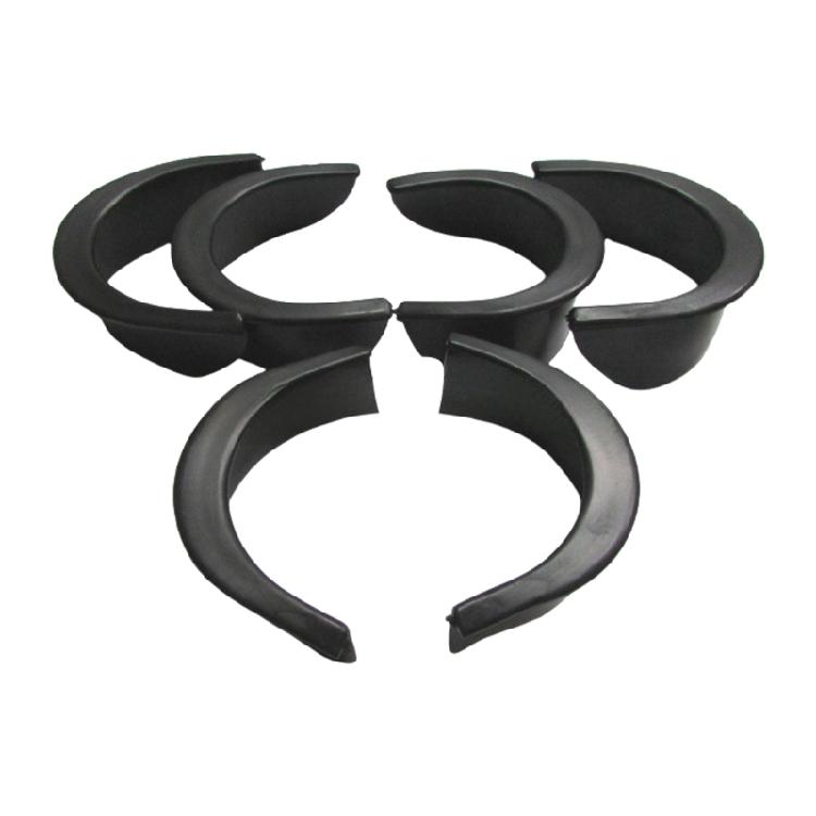 Billiard Hole Liner, 6 Pack Pool Table Pocket Liner Plastic Pool Table Hole Liner Replacements for Pool Table Billiard