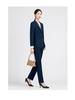Navy Blue Women's Business Casual Suit Set for Professionals