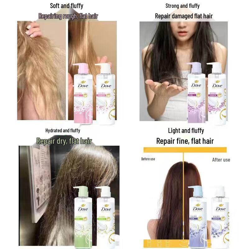 DOVE Bluebell Lightweight Volumizing Amino Acid Shampoo