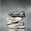 Asics Contana Gs Moisture Wicking Outdoor Fitness Running Shoes Kids Sneakers White Yellow 1014A371-103