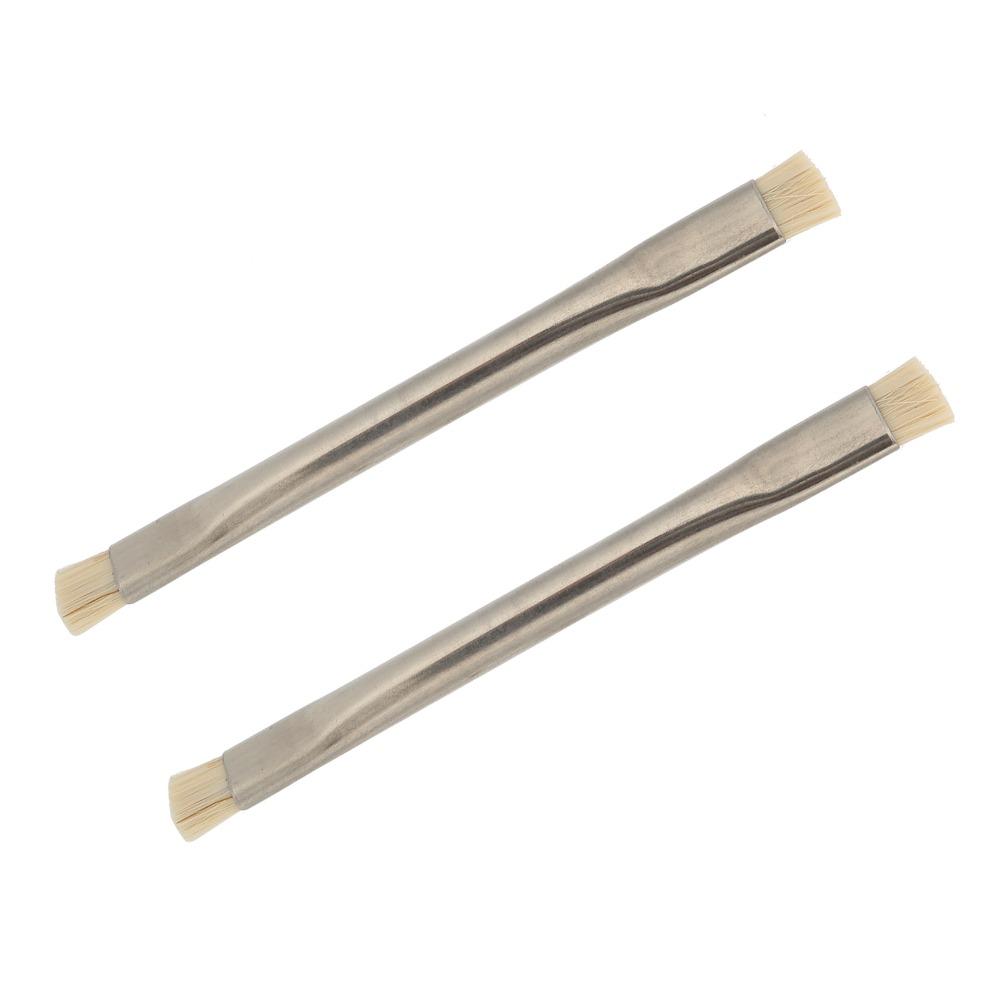 2Pcs Short Bristle Anti-static Brush Double Head Phone Tablet Repair Tool Phone Accessories