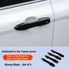 Car Door Handle Protectors for Vehicles Compatible with Camry 2019-2025 Corolla Prius 2020-2025 Venza Avalon 2016-2024 Car Door Handle Scratch