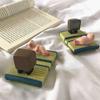 Craft Decor Watching TV for Gift Phone Supports Cat Phone Holder Desktop Stand Mobile Phone Bracket