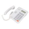 KXT8204CID Telephone Home Office Hotel Telephone Support Semihands Free Battery Free(White )