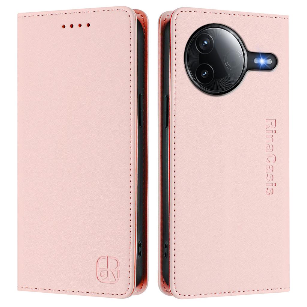 For Xiaomi Poco F7 Pro 5G/Xiaomi Redmi K80 5G/Xiaomi Redmi K80 Pro 5G/Xiaomi Poco F7 Ultra 5G Phone Cover with RFID Blocking Wallet Stand
