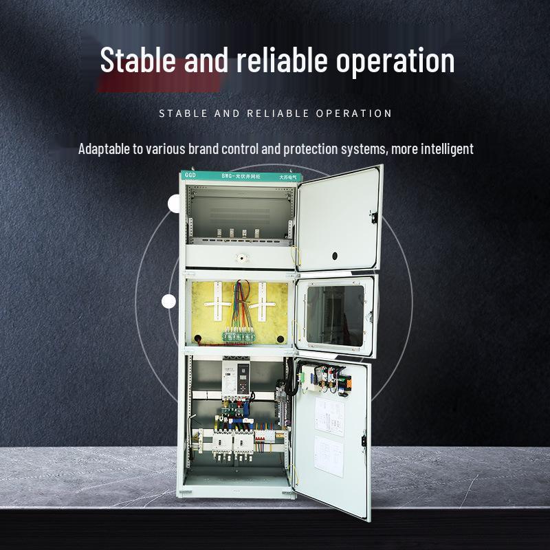 GGD Indoor Photovoltaic Grid-Connected Cabinet with Anti-Reverse Flow and Power Quality Monitoring.