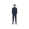 Anta Outdoor Series Solid Color Logo Print Quick-Dry Casual Stand Collar Jacket Men Jackets Black 152317606-2