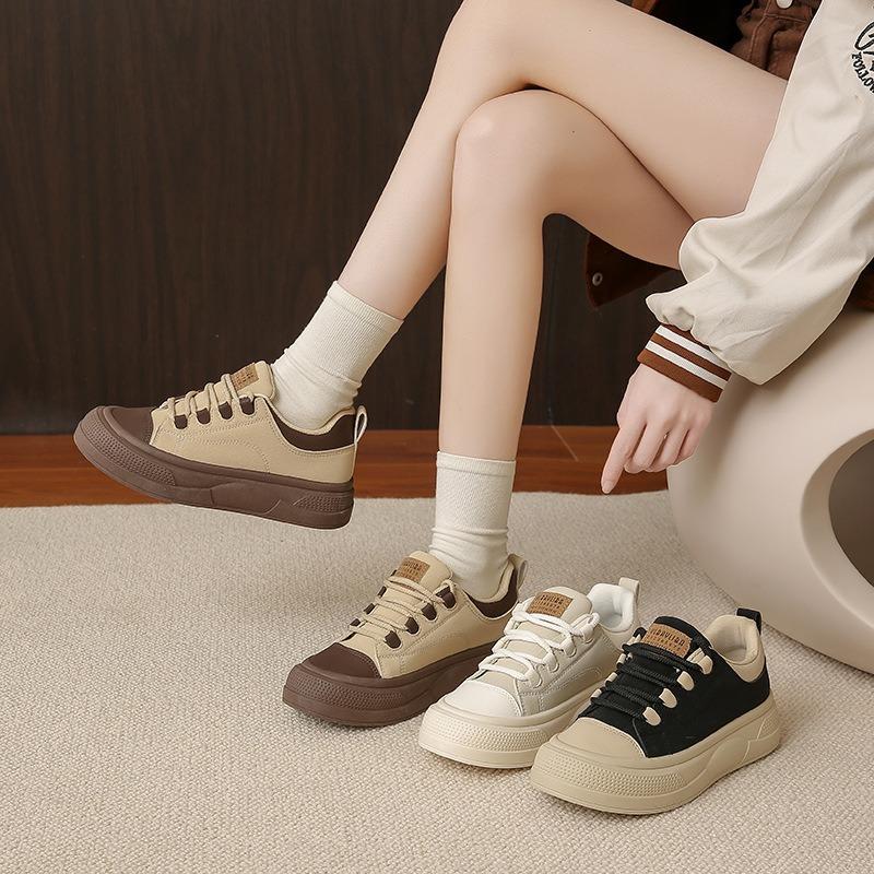 Little White Shoes Children's Spring New Female Students' Leisure Sports Versatile Board Shoes Street Shooting 02