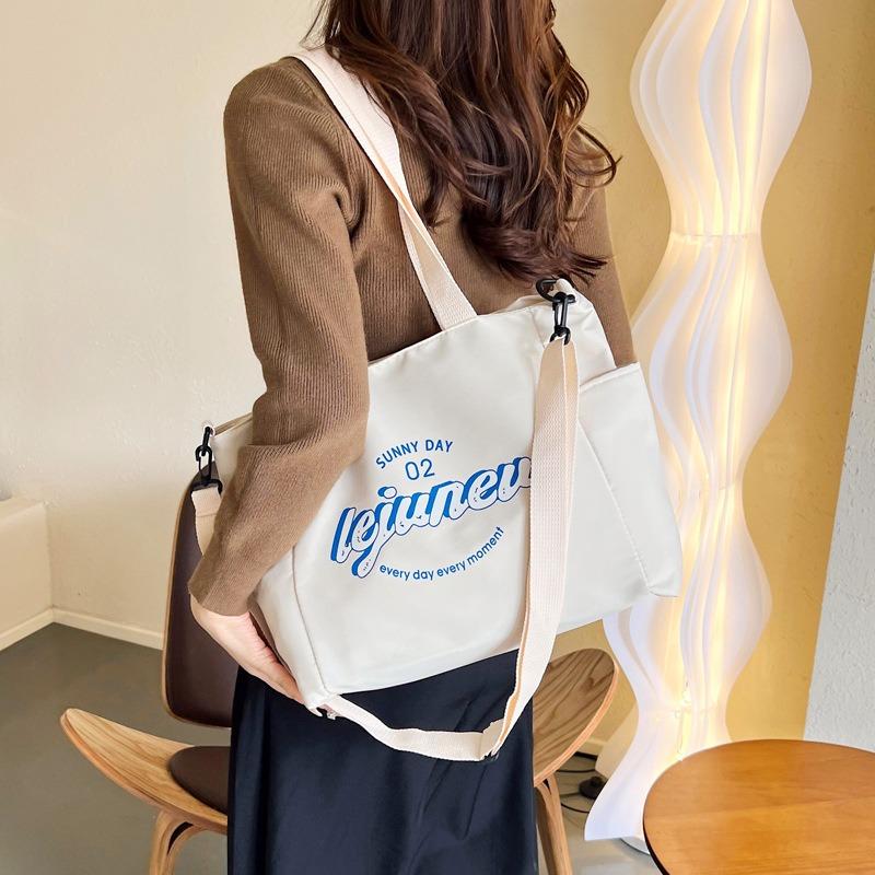 Niche Simple Canvas Storage Bag New Women's Bag Fashion Simple Shoulder Bag Crossbody Bag