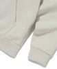 Paneld Fleece Hoodie - Beige