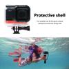 Protective Diving Case Waterproof Protective Shell Transparent Support 60m Snorkeling for Insta360 One Rs 4k Action Camera