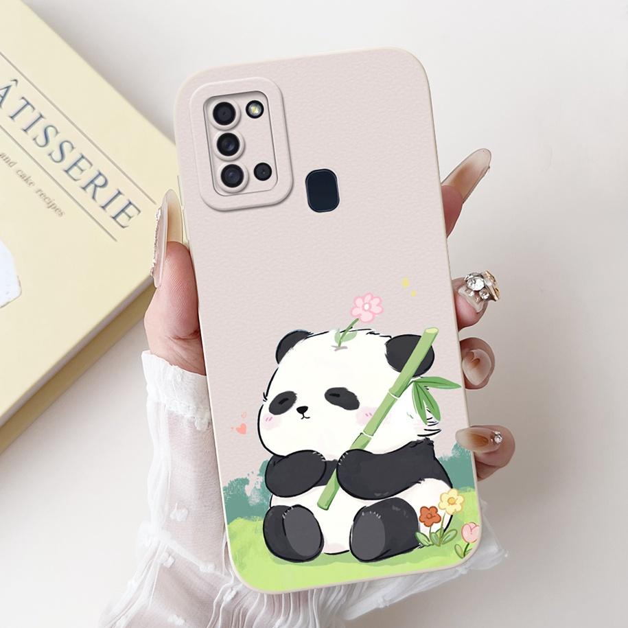 

For Samsung Galaxy A21s Case A217 SM-A217F Camera Protection Phone Case Cute Avocado Soft Cover For Samsung A21s A 21s Protector Samsung A21s