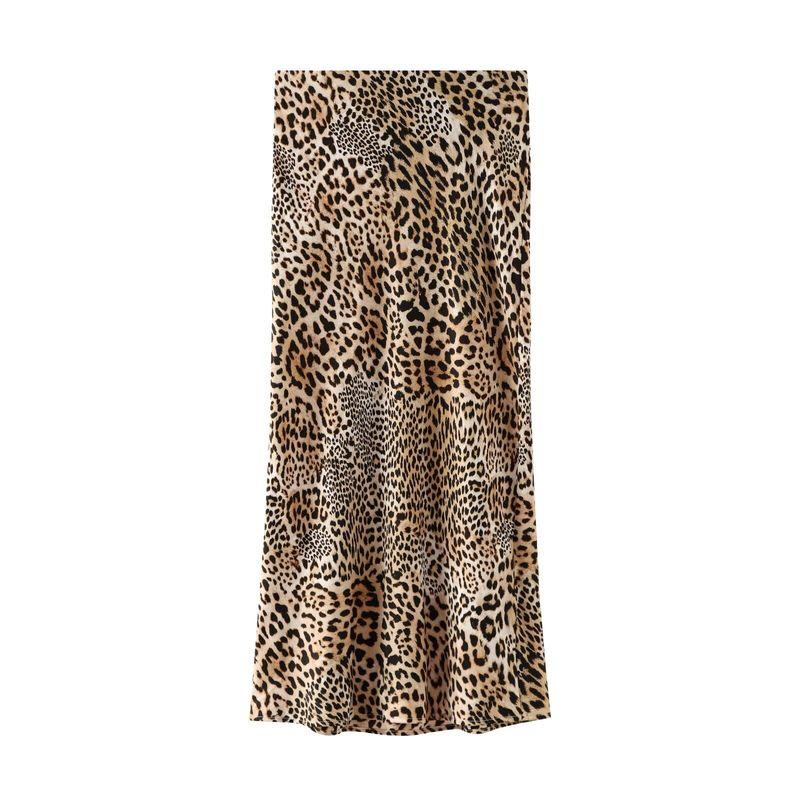 Kaslead New Arrival Women's Clothing Fashion Style Fashion Casual Silk Satin Texture Midi Dress 5427453