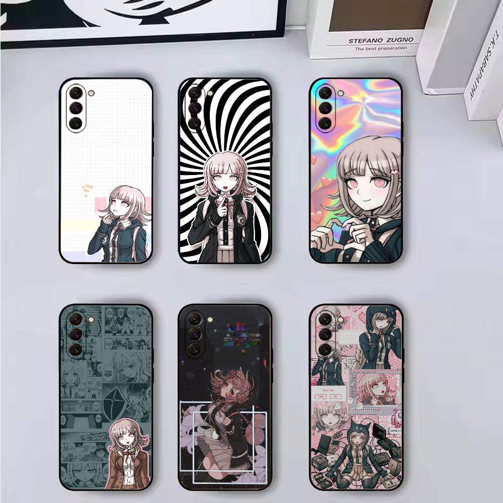 Danganronpa C-Chiaki Nanami Phone Case For Samsung Galaxy A73,A72,A71,A70,A53,A52,A51,Soft Silicone Black Cover