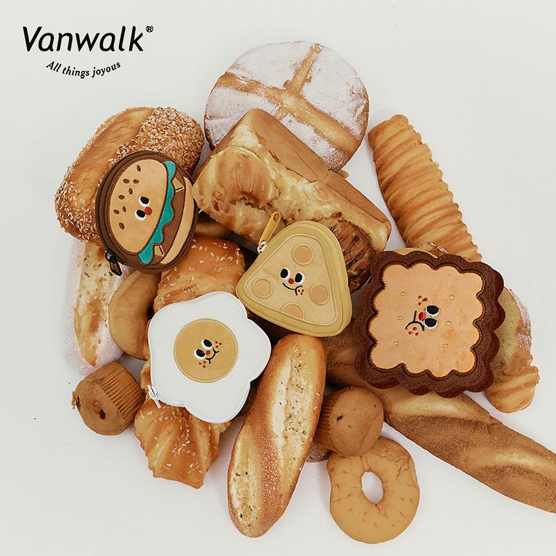 Vanwalk Fast Food Loop Storage Pouch [Cheese]