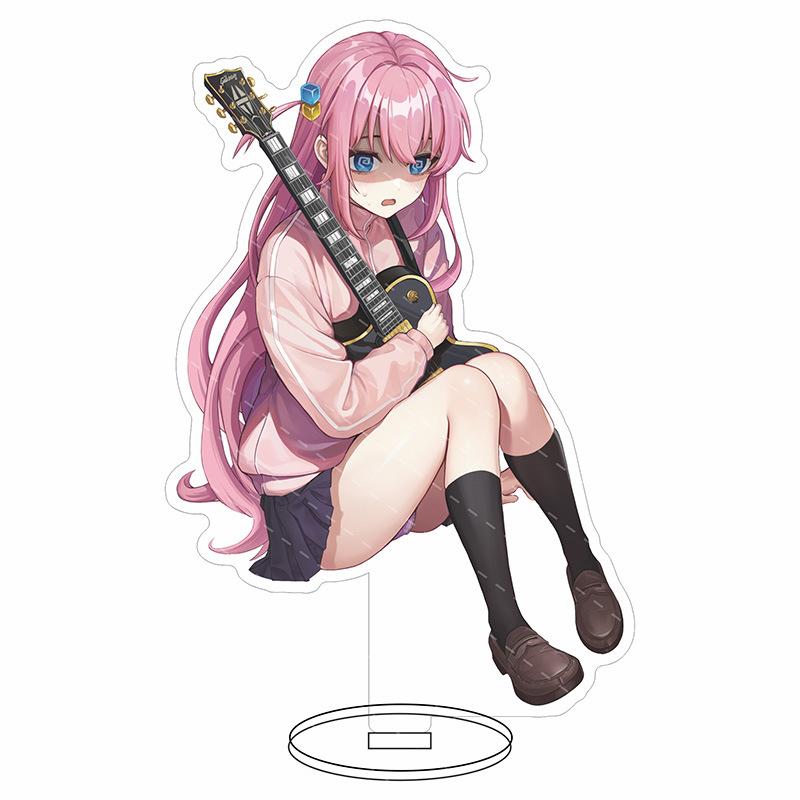 Anime Bocchi the Rock Figure Acrylic Stand Hitori Gotou Ijichi Nijika Yamada Ryo Kita Ikuyo Gift Desk Decoration