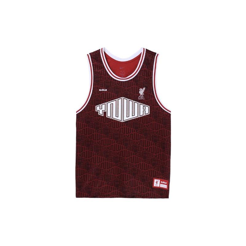 Nike Men s LeBron x Liverpool FC DNA Basketball Jersey DV9519-652 M