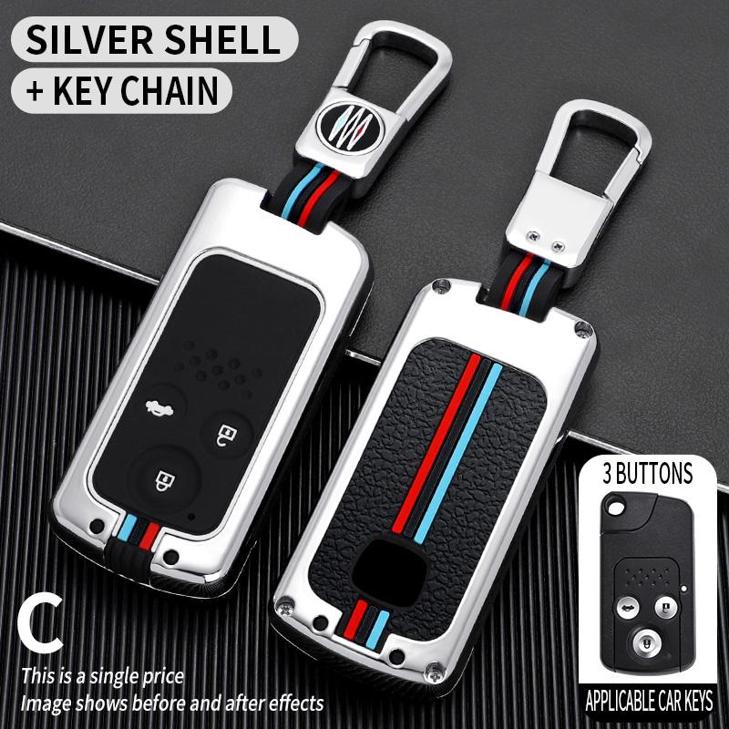Innenraumleisten 2 3 Tasten TPU Auto Schlüsselabdeckung Hülle Für Honda Accord CIVIC CRV Fit 2006 - 2015 Schlüsselhülle Halter Tasche Anhänger Protec