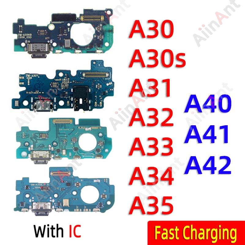 Dock USB Board Port Connector Charger Flex Cable For Samsung Galaxy A35 A36 A30 A31 A32 A33 A34 A325F A326B 4G 5G