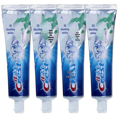Crest 3D White Zahnpasta (4 Packung)