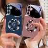 Circle New Dragon Head For Samsung A 73 72 71 A70 56 55 54 A53 52 A51 A50 42 A35 A34 33 32 31 26 25 24 23 22 30 glass phone case
