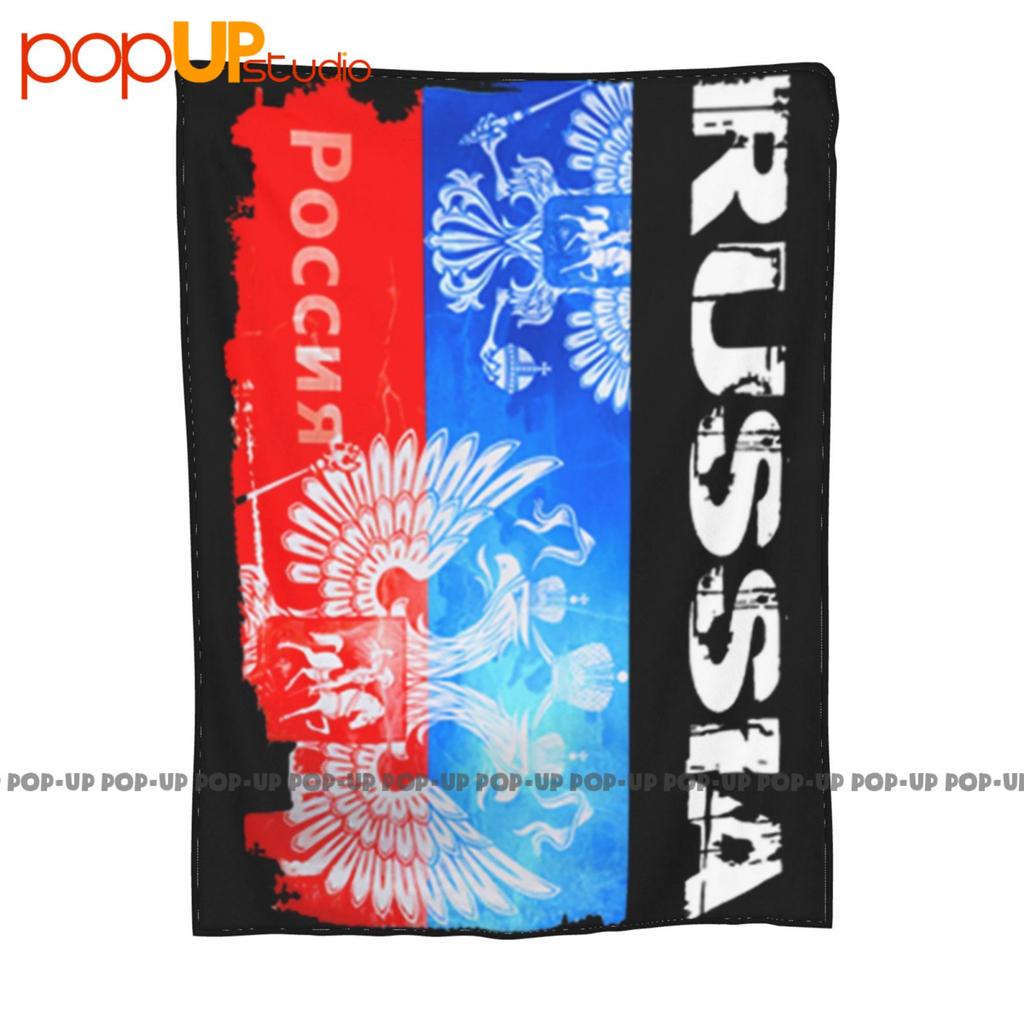 Russia Flag Design Ultra-Soft Blanket Quilt Winter Sofa Cover Bed Covers