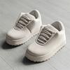 Shoes Men's 2025ins New Trend Bread Shoes Winter Cotton Boots Versatile Casual Niche Big Head Low Top Board Shoes