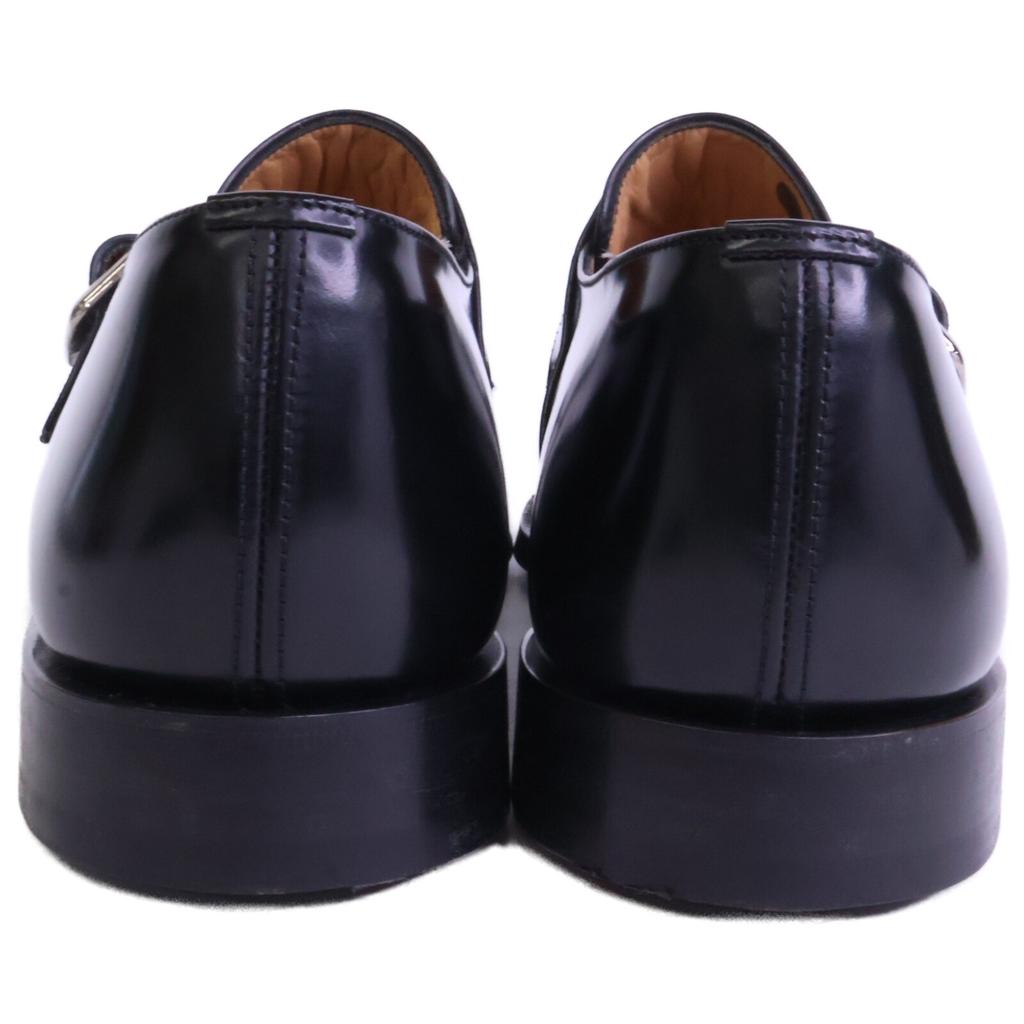Church's Westbury 173 Polished Binder Monk Strap Shoes shoes 80F blackUsed