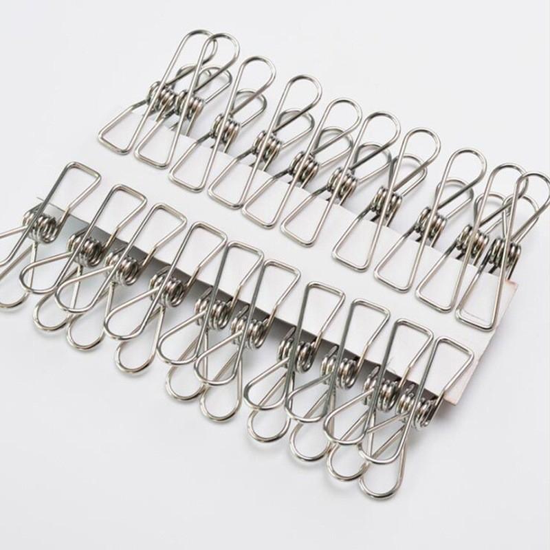 Stainless Steel Clips Spring Clips Drying And Storage Clips Sock Clips Sold In Packs Of 10
