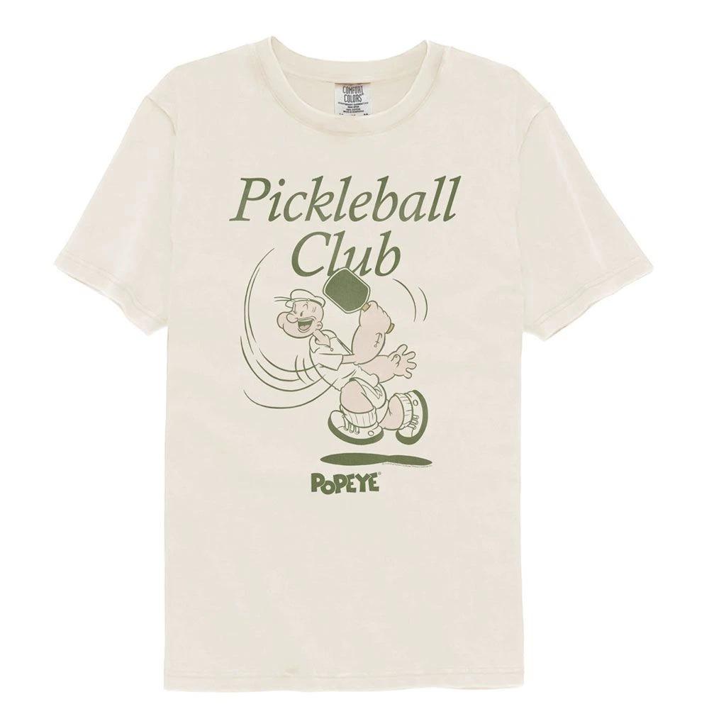 Popeye - Pickleball Club - American Classics - Solid Beige Short Sleeve Co 150