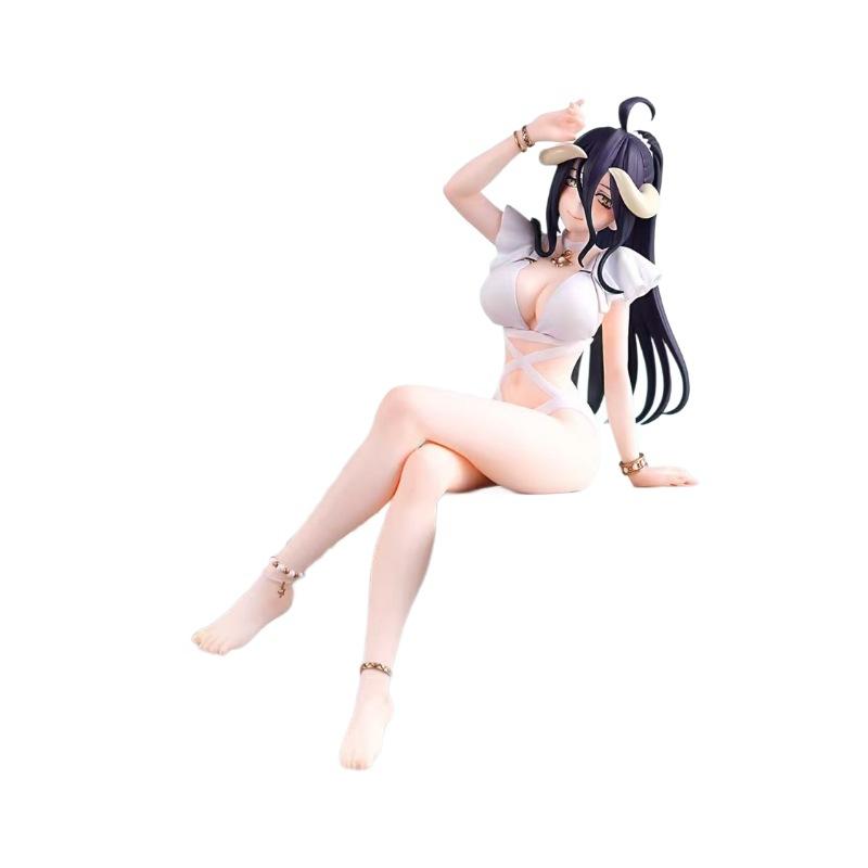 Albedo Cross-Border Beauty Figurine: Immortal King Swimwear Pose Graphics Card Desktop Ornament