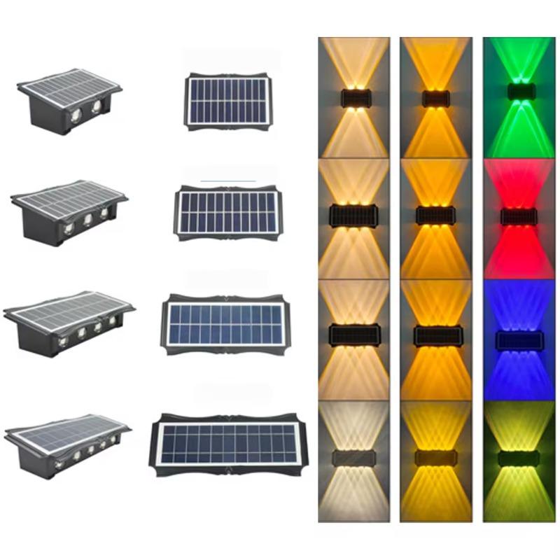 

Садовые беспроводные уличные светодиодные водонепроницаемые светильники для сада на солнечных батареях/Солнечные светильники/Солнечные настенные светильники