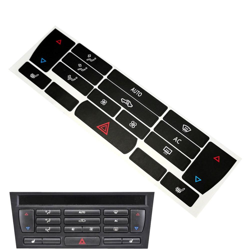 Pentru SAAB 9-3 2003-07 Buton Control Climă A/C Auto Decal Autocolant Autocolante Reparare Butoane Accesorii Interior Auto