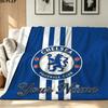 1PC Chelsea F Custom Name Patterned Flannel Blanket Suitable For All Seasons for Home Decor Warmth and Comfort Gifts Holiday Present