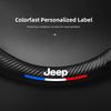 Carbon fiber Leathe Car Steering Wheel Cover For Jeep Grand Cherokee Wrangler JK Gladiator Compass Renegade Patriot Liberty Trai AJY1