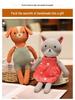 Cute Animal Companion: Knitted Rabbit Plush Doll