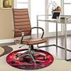 1pc Demon Slayer Tanjiro Kamado Round Carpet - Anime Design Office Chair Mat