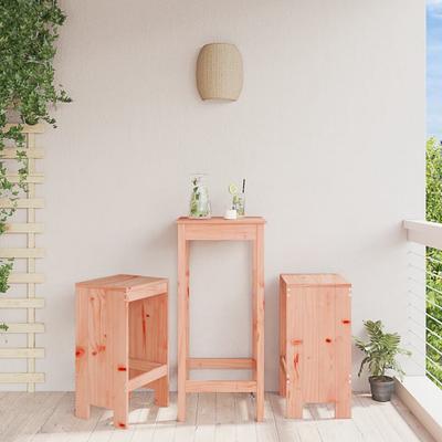 Vidaxl Bar Stools, 2 Pcs, 40X36X75 Cm, Solid Larch Wood