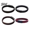 Faux Leather Bracelet Men Imitation Lightweight Wear-resistant Retro Gift Style