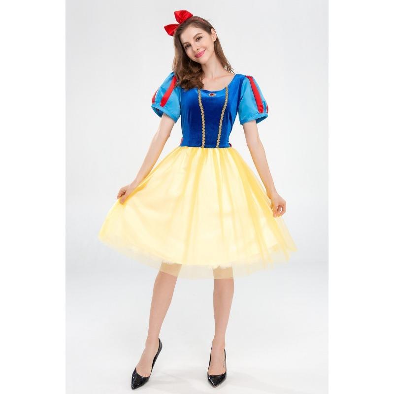 Halloween Costume Snow White Costume Adult Costume Queen Costume Princess Dress Performance Costume