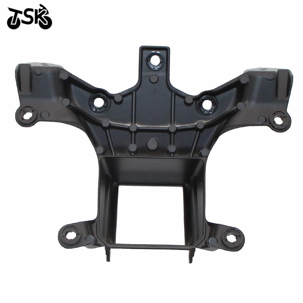 Motorcycle Black Upper Stay Cowl Headlight Bracket For For YAMAHA YZF R6 2017 2018 Moto Fairing Accessory